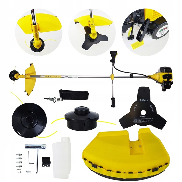 Benzínový krovinorez GardeTech 3 HP 42 cm 8 kg